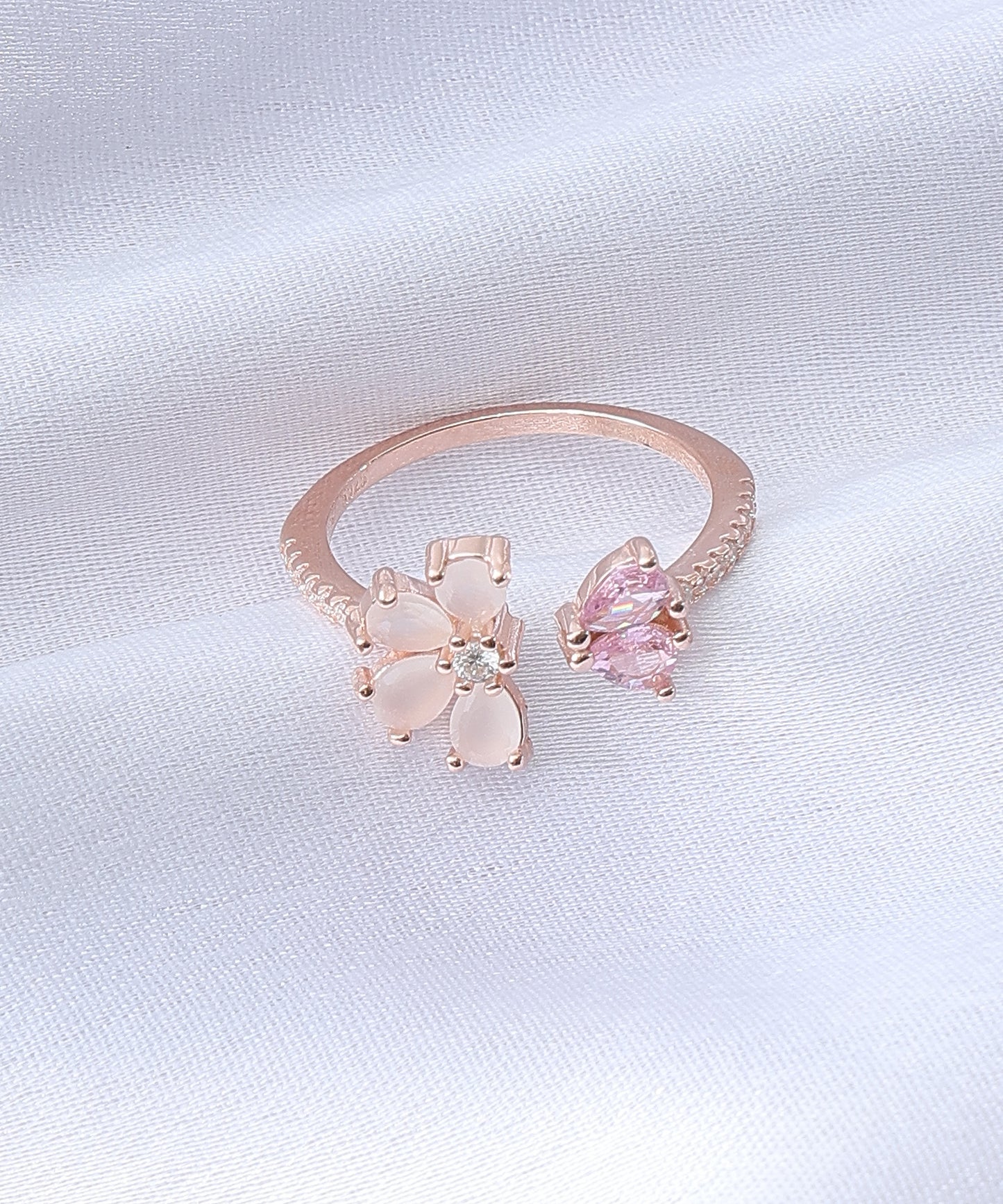 Flutter Duo Butterfly Ring