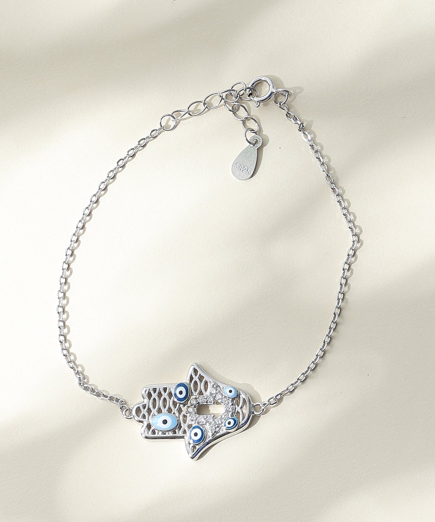 Evil Eye Multi-Charm Bracelet
