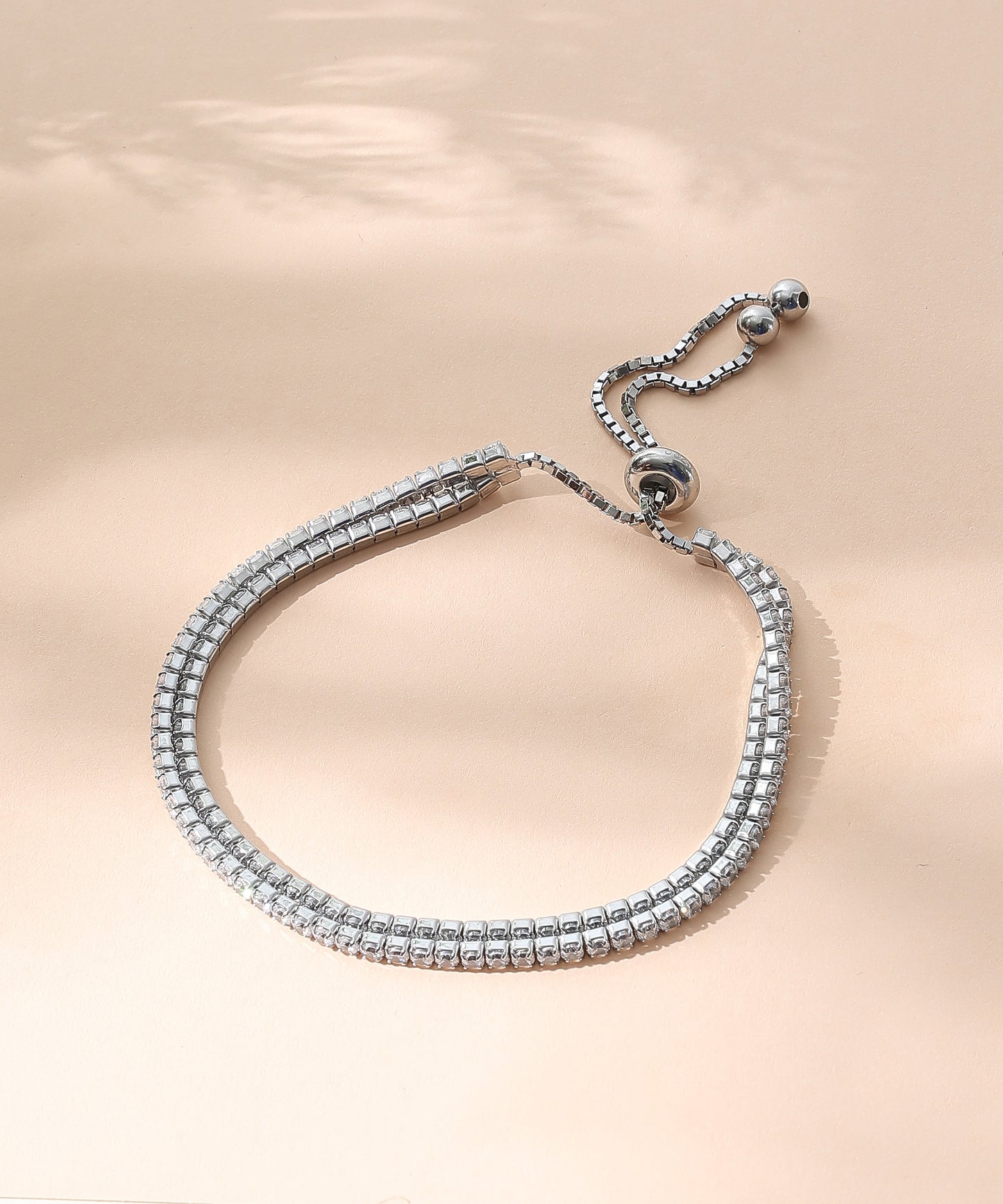 Classic Tennis Adjustable Bracelet