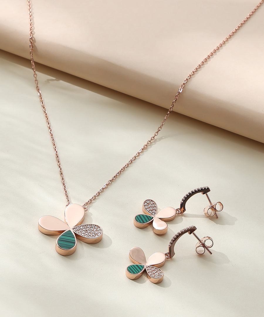 Verdant Bloom Jewellery Set