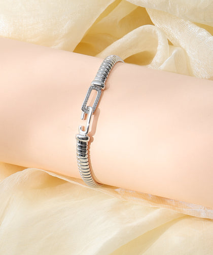CZ Kada Bracelet
