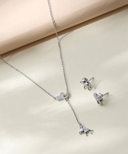 Teddy Drop Pendant Set