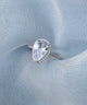 Lume Tear Solitaire Ring