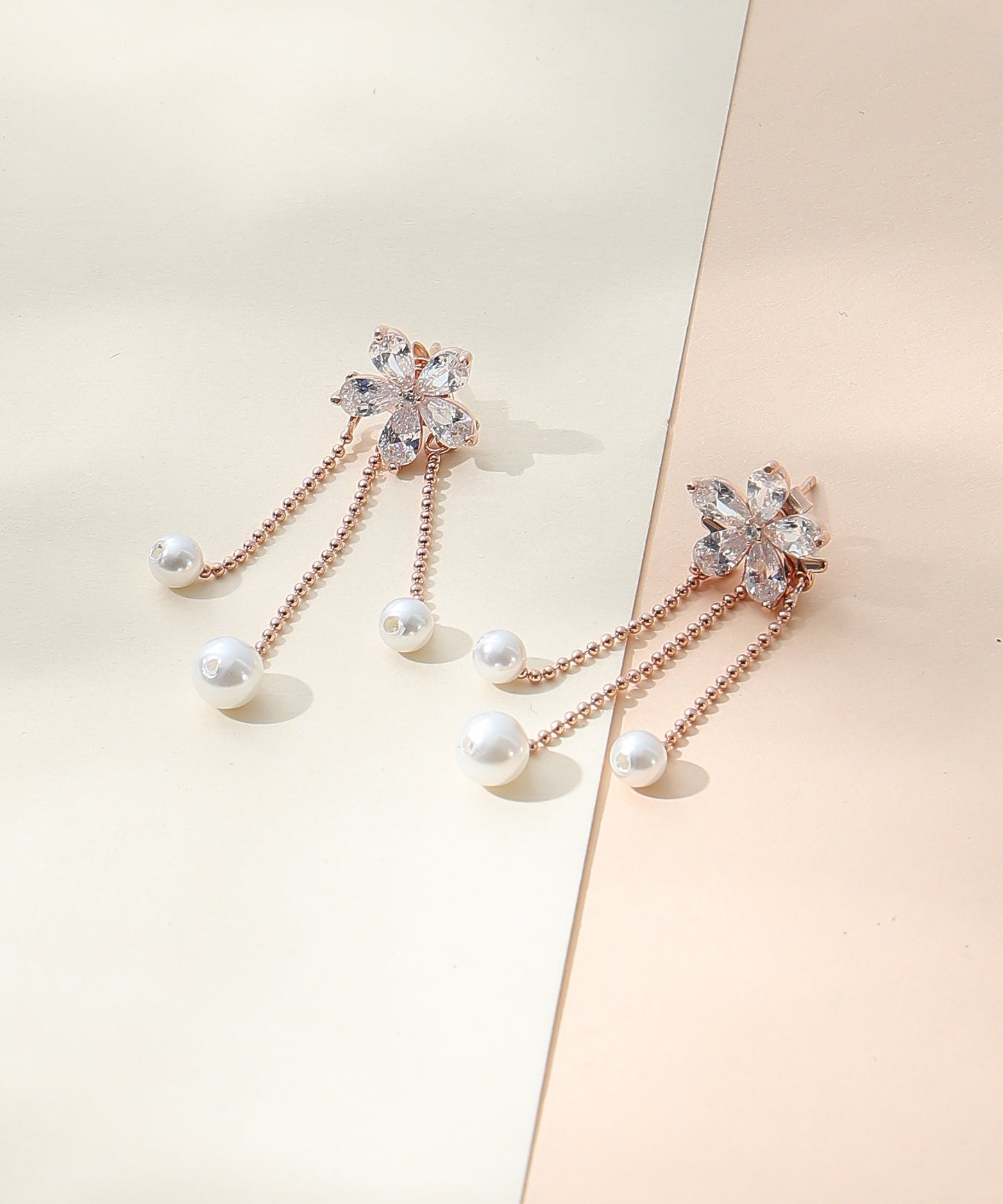 Pearl Drape Earrings