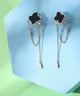 Black Clover Drop Earrings