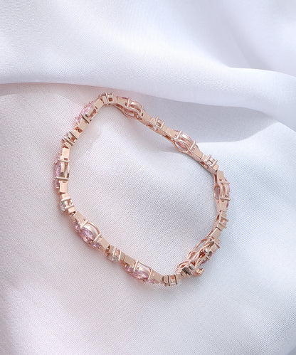 Pink Cluster Bracelet