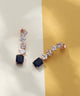 Blue CZ Earrings