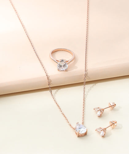 Solitaire Jewellery Set