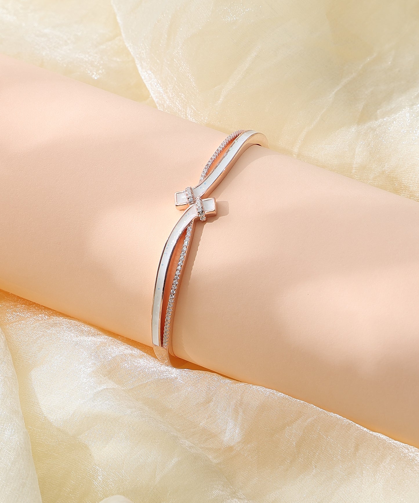 CZ Kada Bracelet