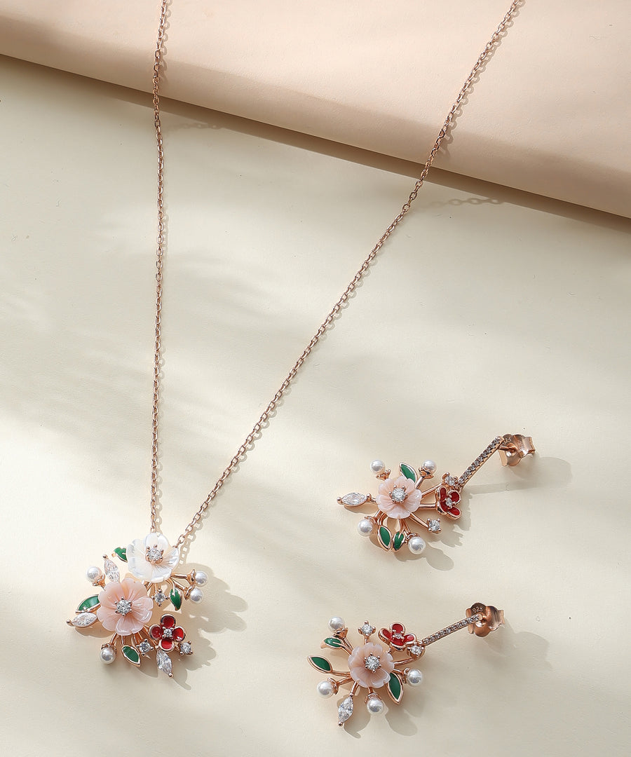 Floral Harmony Jewellery Set
