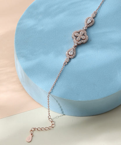Dual Heart Link Bracelet