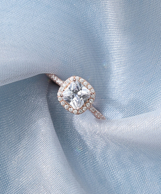 Classic Cushion Halo Ring