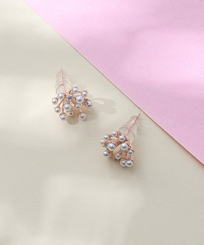 Pearl Cluster Earrings