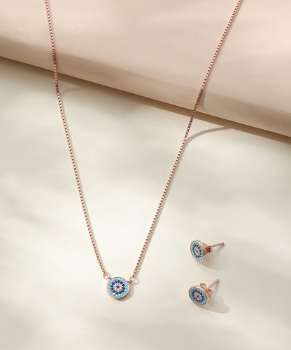 Evil Eye Pendant Set