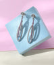 Ruby Loop Earrings