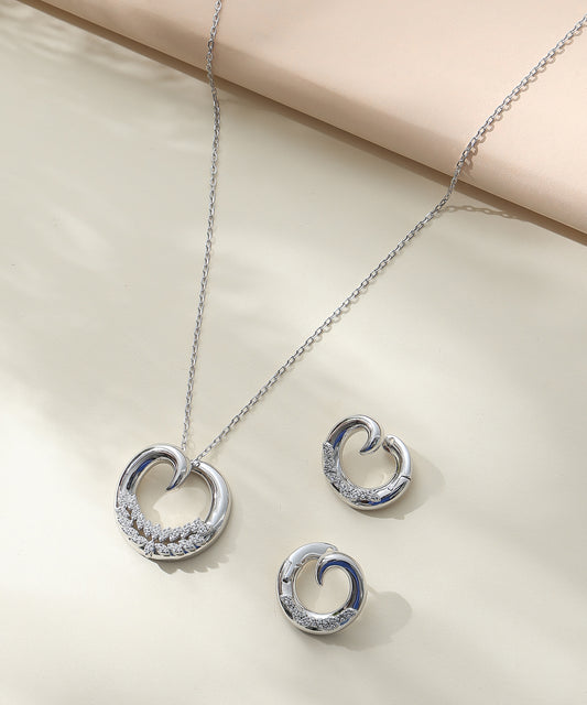 Heart Loop Jewellery Set