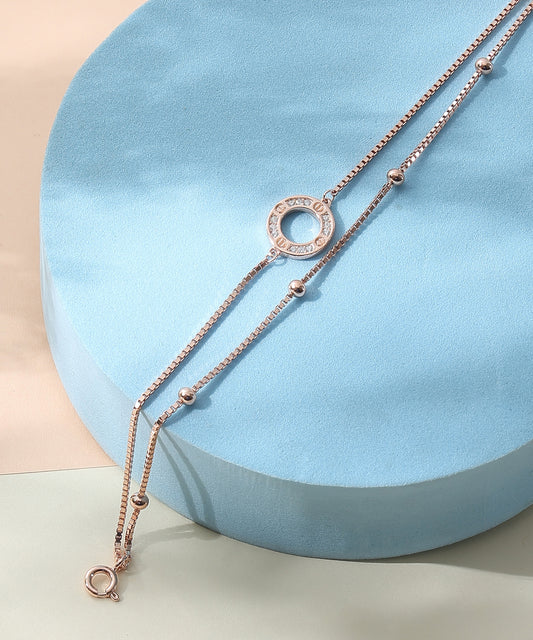 Circle Charm Bracelet