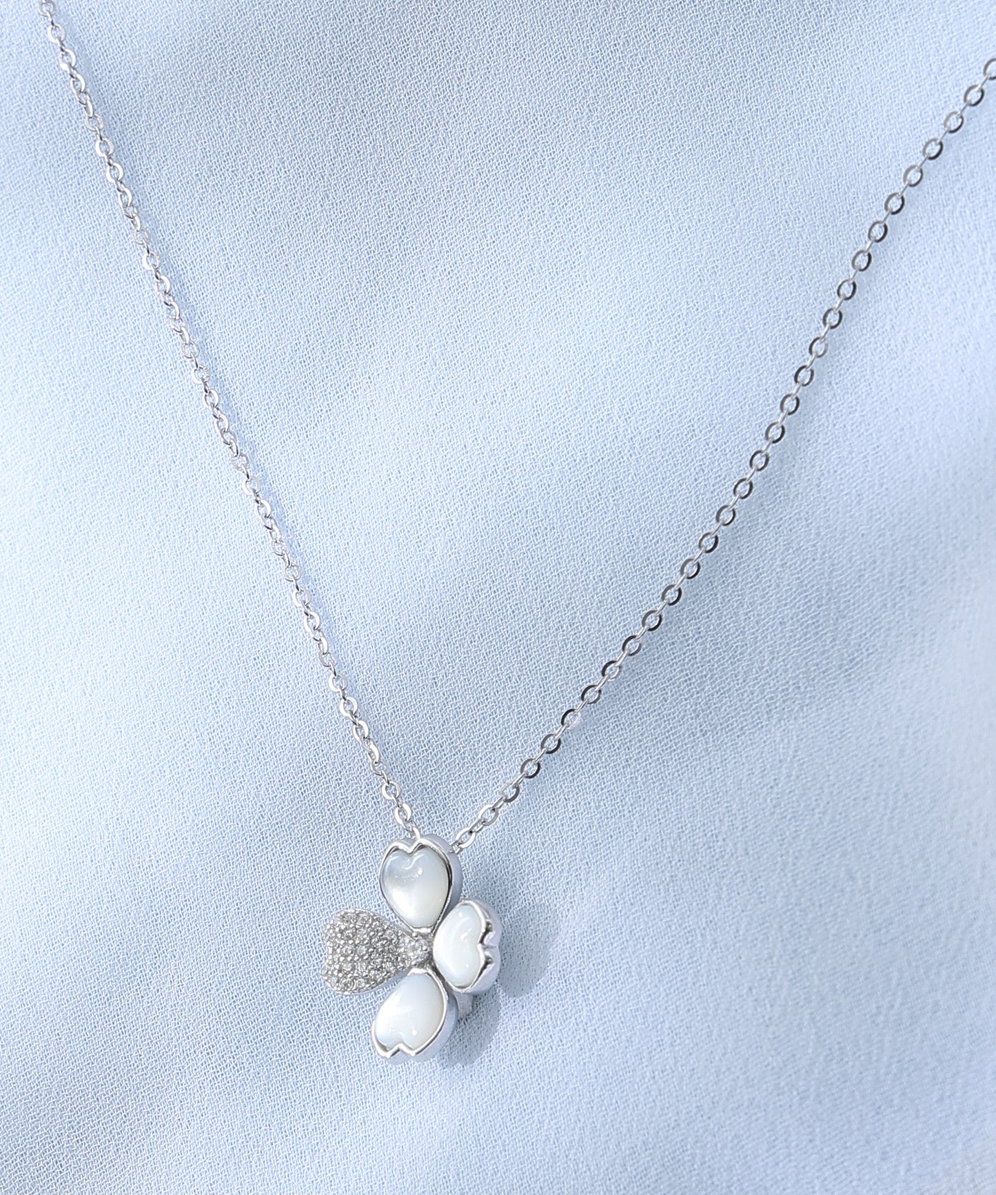 Lucky Charm Clover Necklace