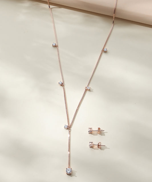 Eternal Pearl Halo Jewellery Set