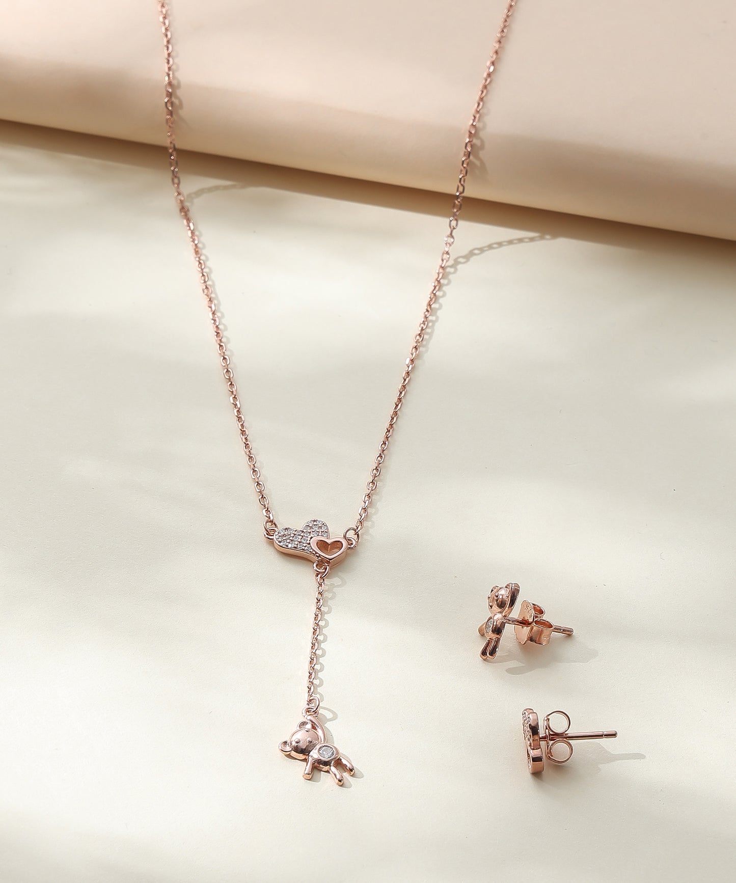 Teddy Drop Pendant Set