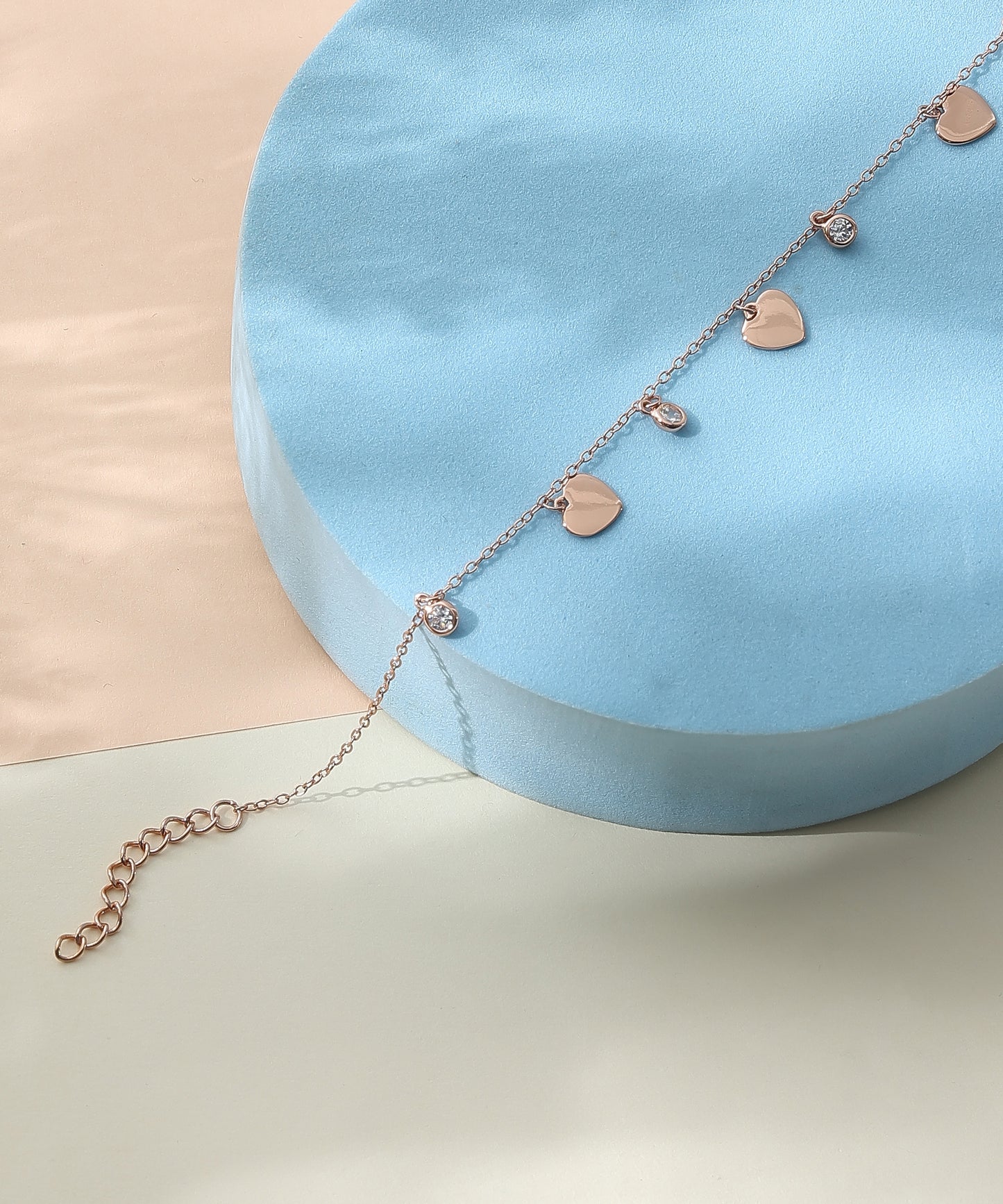 Heart Charm Bracelet