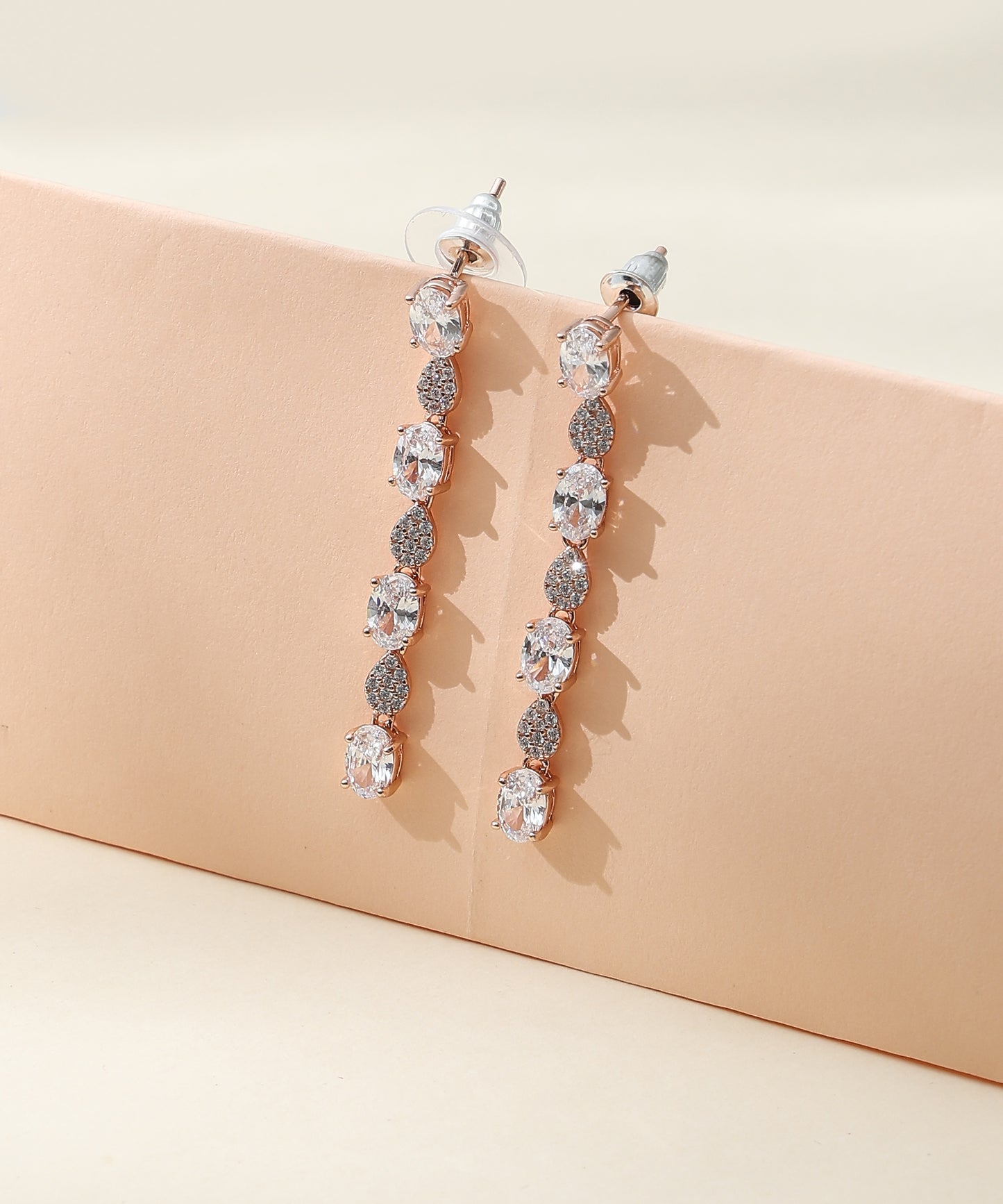 Aurora Drop CZ Earrings