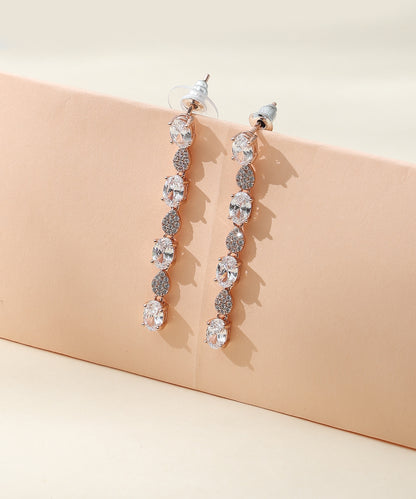 Aurora Drop CZ Earrings