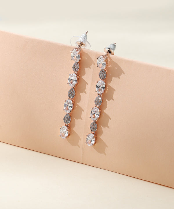 Aurora Drop CZ Earrings