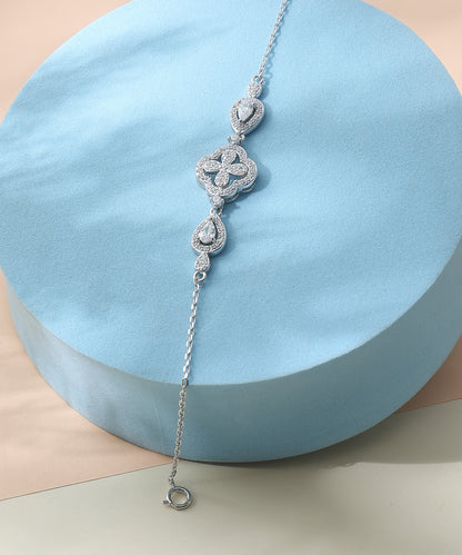 Dual Heart Link Bracelet