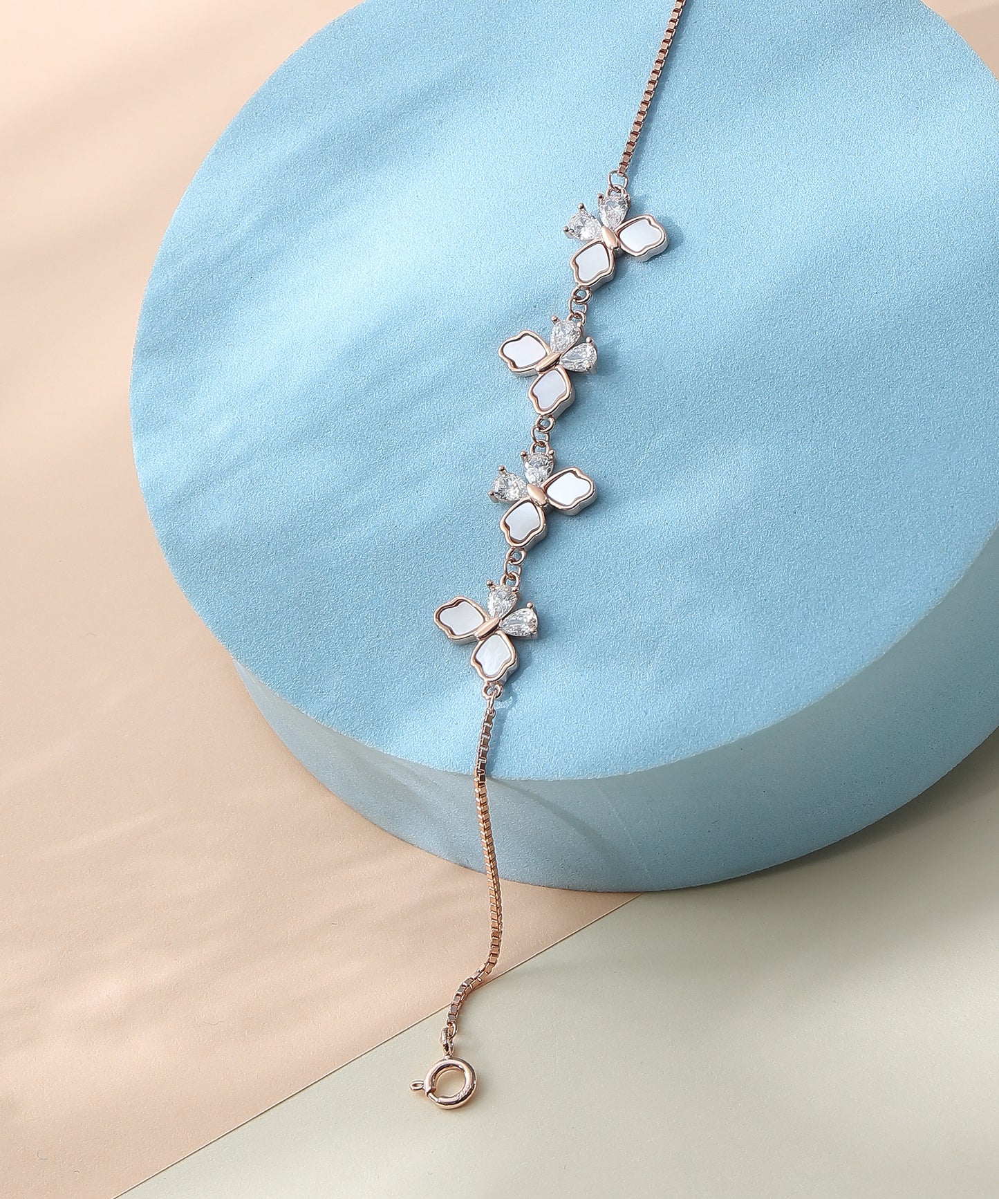 Floral Charm Bracelet