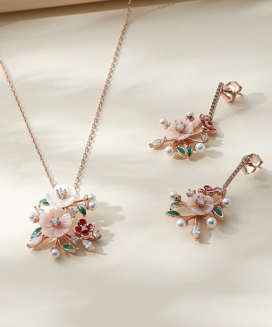 Floral Harmony Jewellery Set