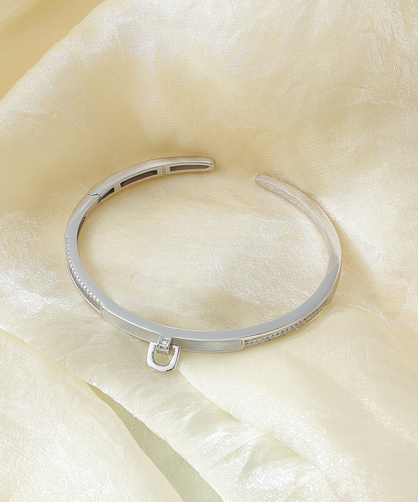 CZ Kada Bracelet