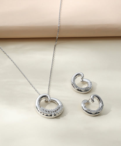 Heart Loop Jewellery Set