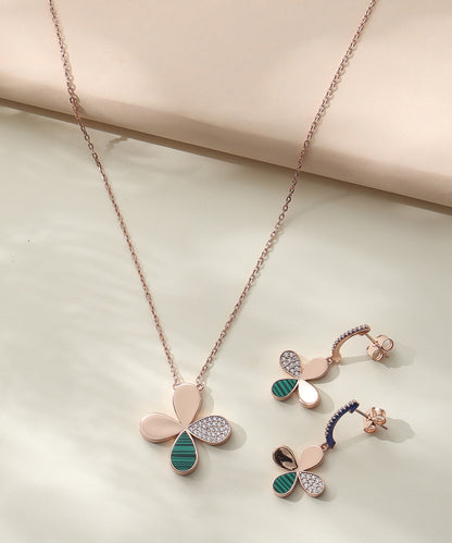 Verdant Bloom Jewellery Set