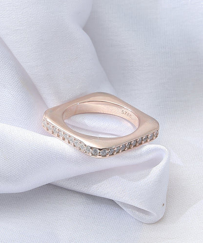 Luxe Square Band Ring