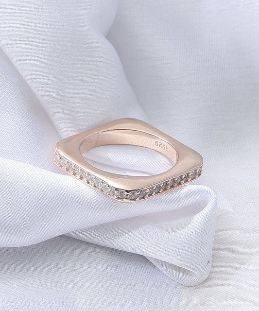 Luxe Square Band Ring