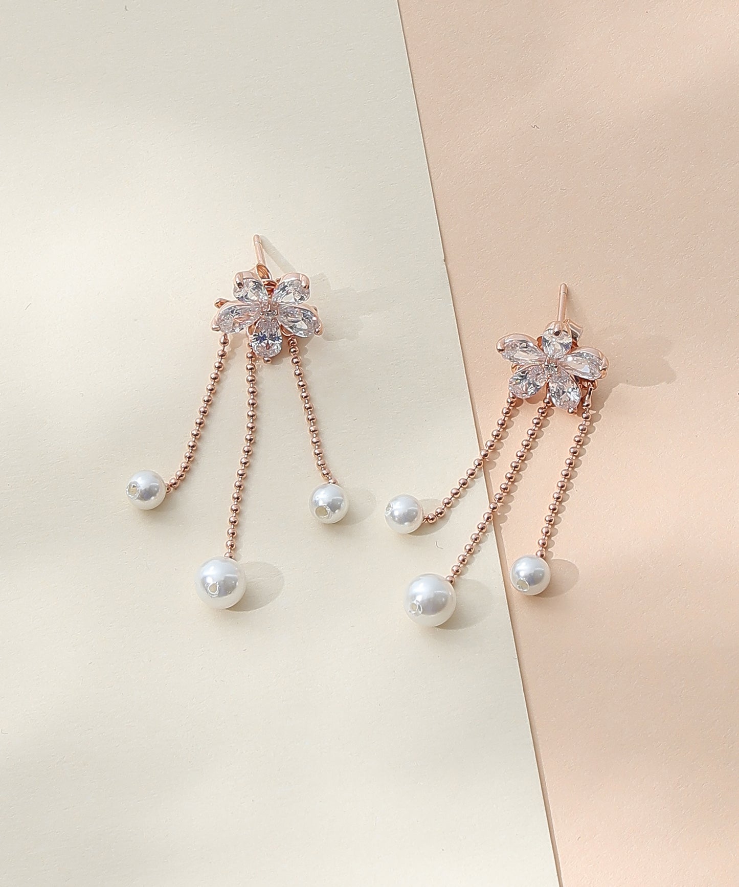 Pearl Drape Earrings