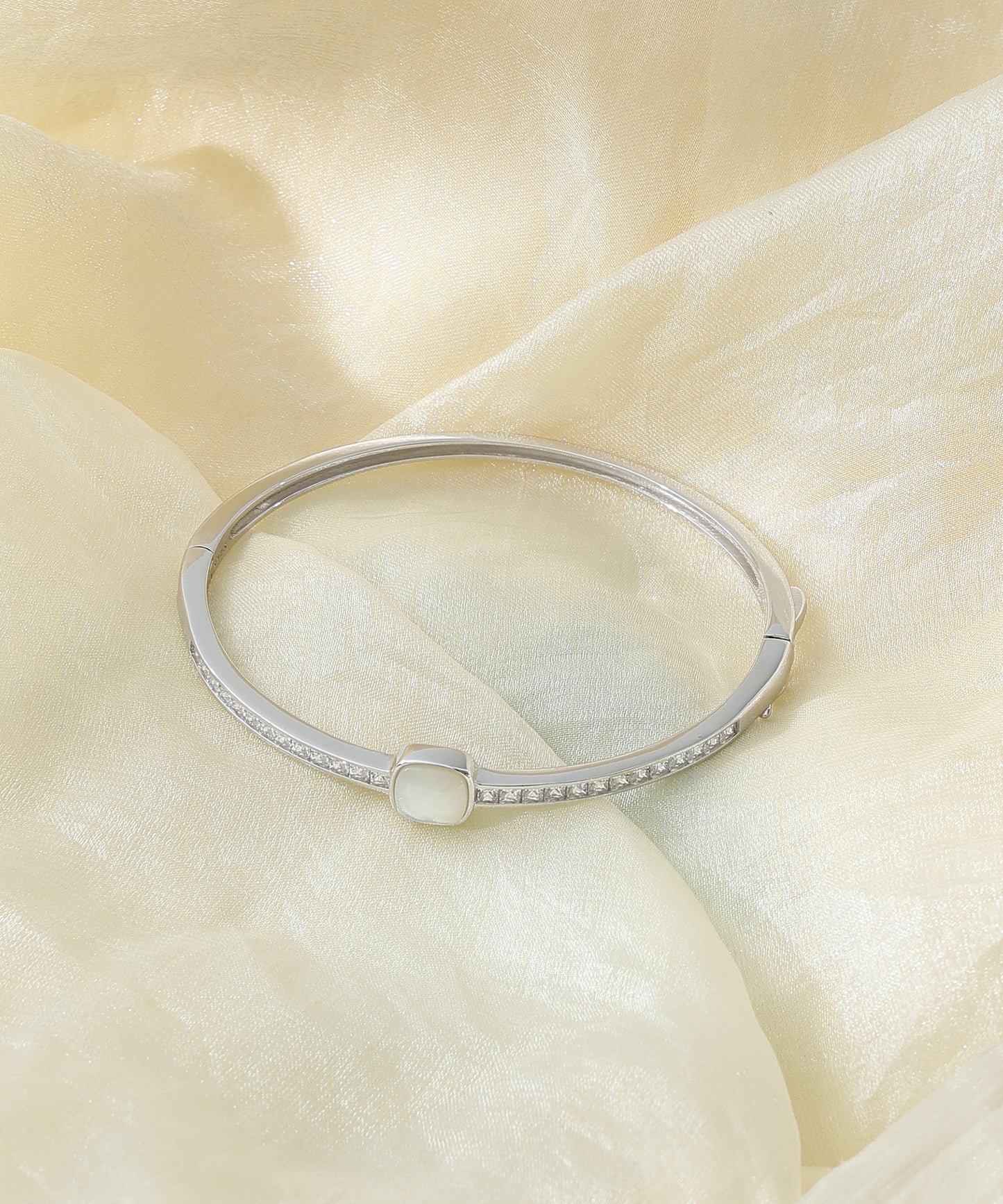 CZ Kada Bracelet