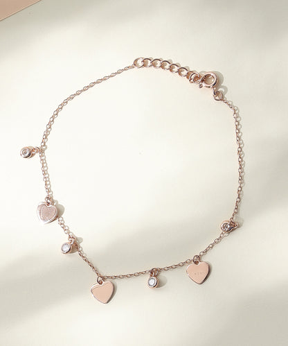 Heart Charm Bracelet