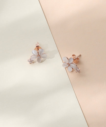 Petite Floral Stud Earrings