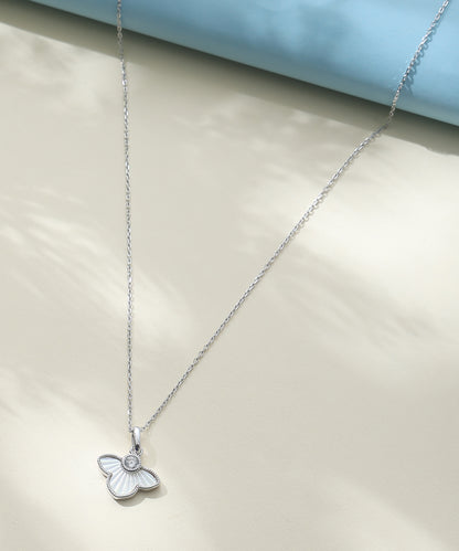 White Petal Necklace