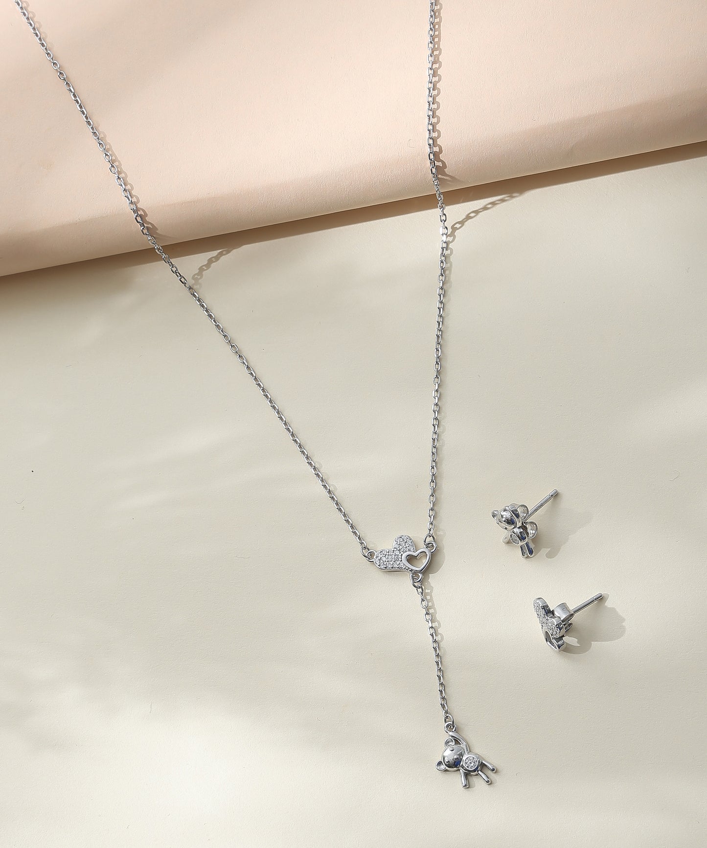 Teddy Drop Pendant Set