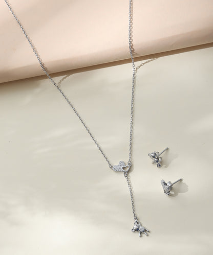 Teddy Drop Pendant Set