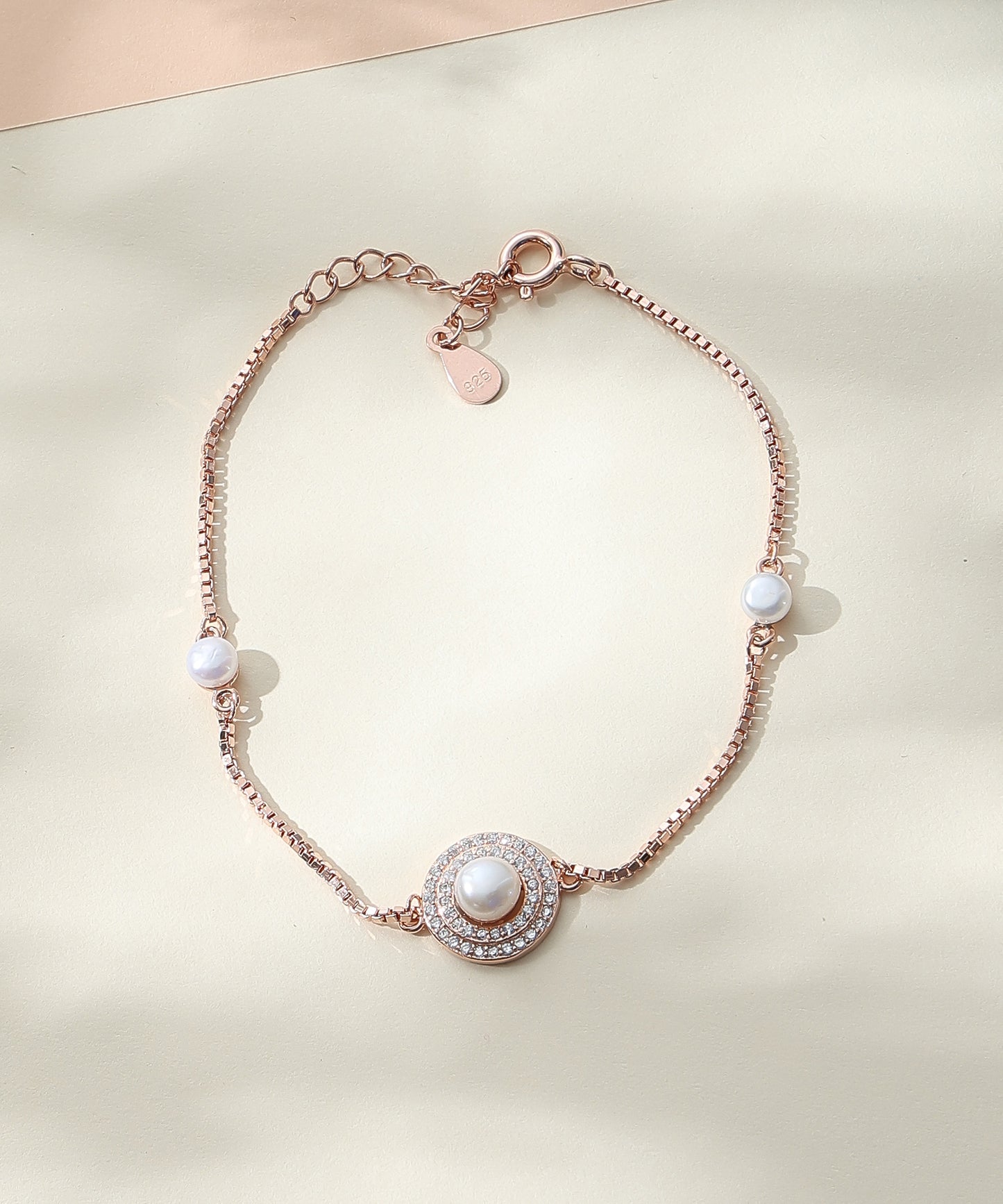 Pearl Halo Bracelet