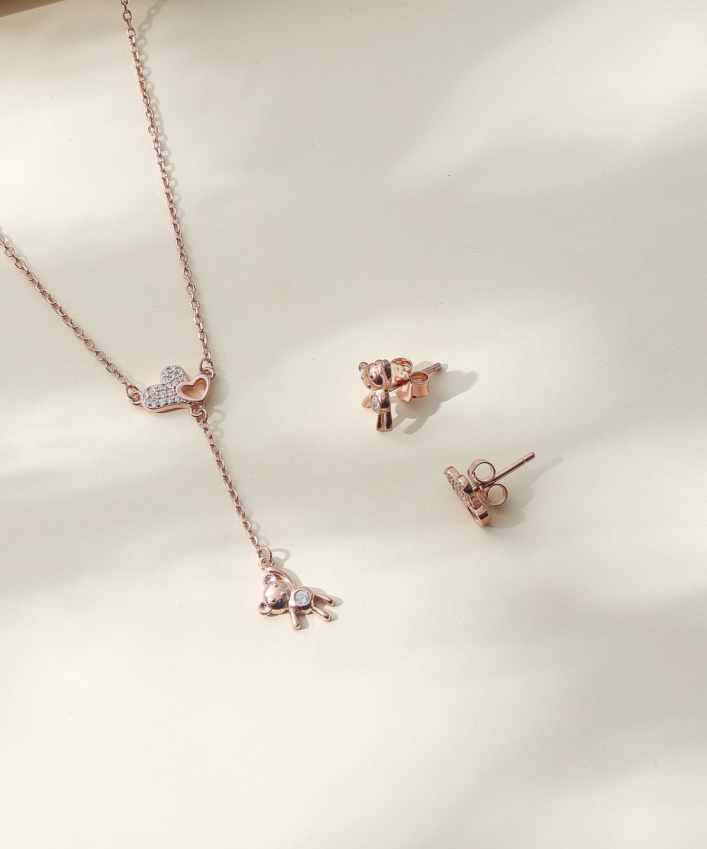 Teddy Drop Pendant Set