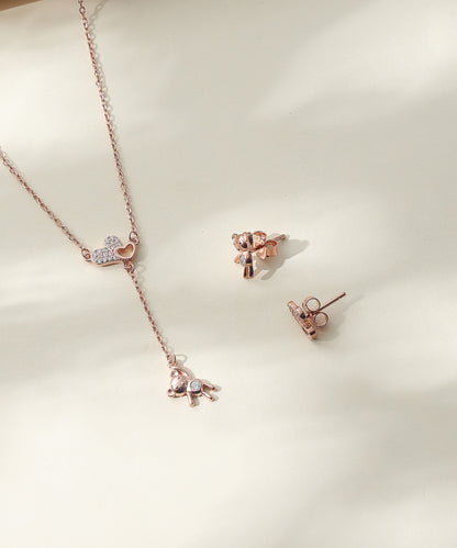 Teddy Drop Pendant Set