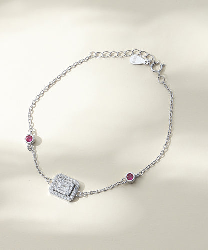 Emerald‑Cut CZ Bracelet