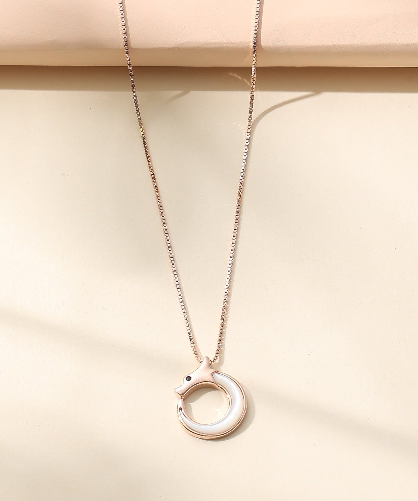 Aurora Circle Necklace