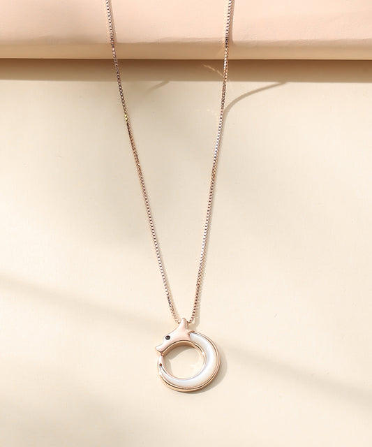 Aurora Circle Necklace