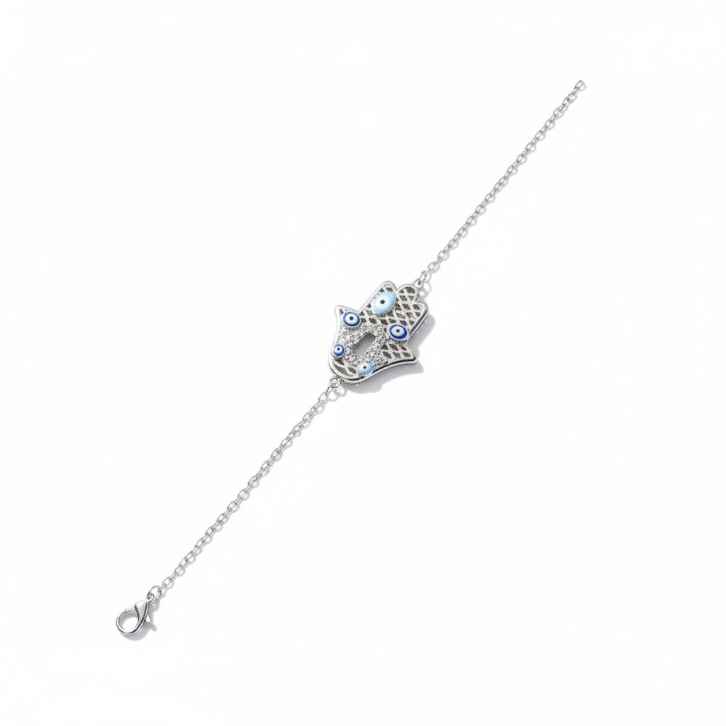Evil Eye Multi-Charm Bracelet